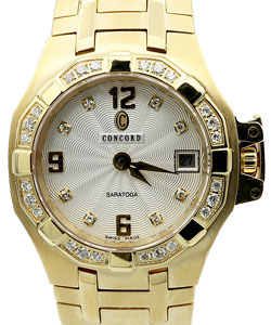 replica concord saratoga ladys-yellow-gold 0310491 watches