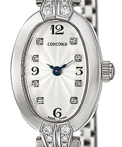replica concord soiree ladies white-gold 0311743 watches