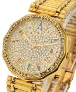 Replica Corum Admirals Cup 34.5mm-Yellow-Gold 3981056pave