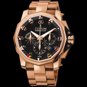 replica corum admirals cup chronograph-48mm-rose-gold 753.936.55/v700an32 watches