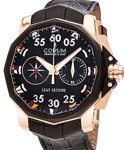 replica corum admirals cup leap-second-48mm-rose-gold 895.931.91/0001 an42 watches