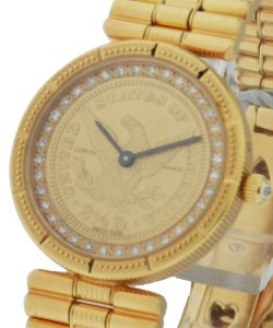 Replica Corum Gold Coin Watch Ladies-on-Bracelet 5068556V041
