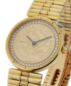 Replica Corum Gold Coin Watch Ladies-on-Bracelet 5048556 V041