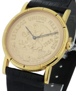 replica corum gold coin watch ladies-on-strap 5549756 watches