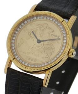 replica corum gold coin watch ladies-on-strap 5548556 watches