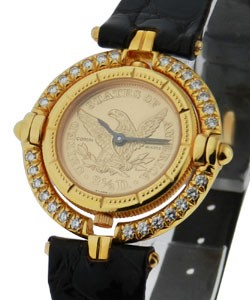 replica corum gold coin watch ladies-on-strap 3044865 watches