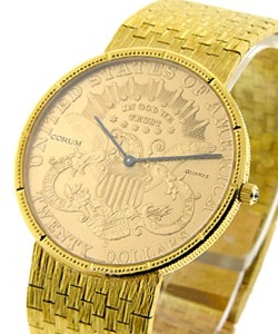 replica corum gold coin watch mens-on-bracelet 5514556/h66 watches