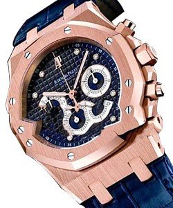 replica audemars piguet royal oak chronograph-rose-gold-39mm ro qeii rg watches