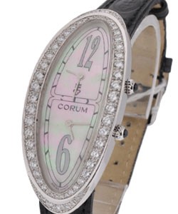 replica corum ladys oval-white-gold 13731069whtmop watches