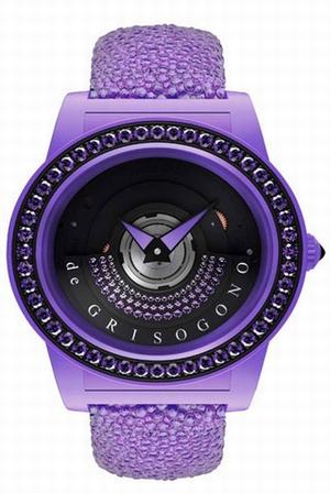 replica de grisogono instrumento tondo-by-night tondo by night purple watches