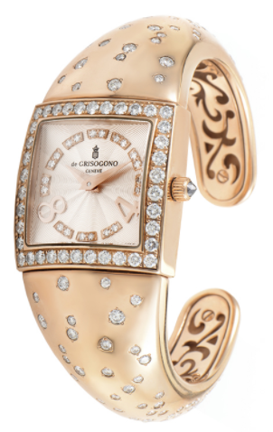 replica de grisogono piccolina piccolina in rose gold with diamond bezel piccolinas08/bs piccolinas08/bs watches