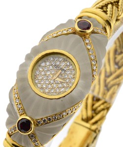 replica delaneau jeweled ladies collection white-gold delenau_lady_13 watches