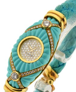 replica delaneau jeweled ladies collection white-gold delenau_lady_16 watches
