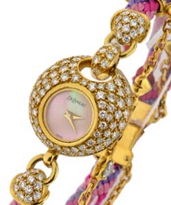 replica delaneau jeweled ladies collection white-gold delenau_lady_4 watches