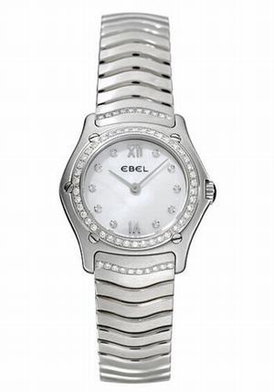 Replica Ebel Classic Wave 27mm-Stainless-Steel 9090F24/9726