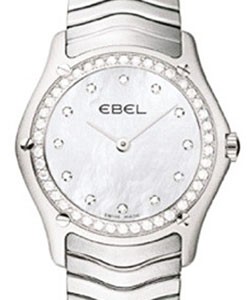 Replica Ebel Classic Wave 27mm-Stainless-Steel 1215268, 9256f24/9925