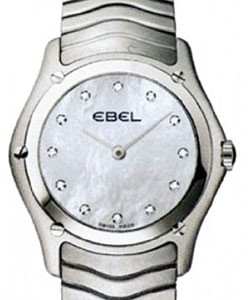 Replica Ebel Classic Wave 27mm-Stainless-Steel 1215431, 9256f21/9925