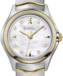 replica ebel classic wave ladys-2-tone 1216197 watches