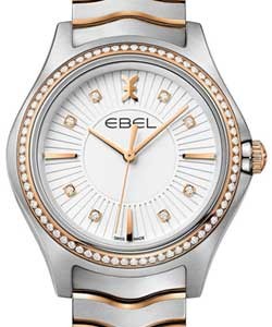 replica ebel classic wave ladys-2-tone 1216319 watches