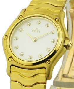 Replica Ebel Classic Wave Ladys-Yellow-Gold 8003F11/9425