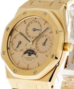 replica audemars piguet royal oak perpetual-yellow-gold ba25654 watches