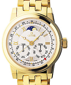 replica gevril annual calendar with moon phase steel r012 watches
