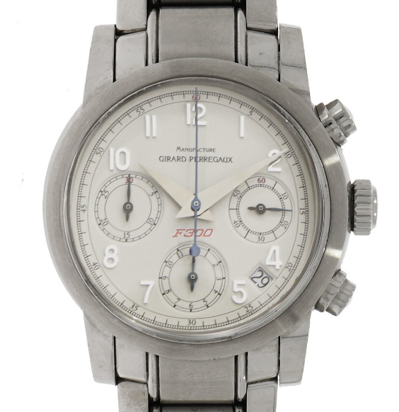 replica girard perregaux ferrari chronograph-steel 8020_wht watches
