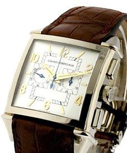 replica girard perregaux vintage 45 chronograph-white-gold 25820 53 151 baca watches