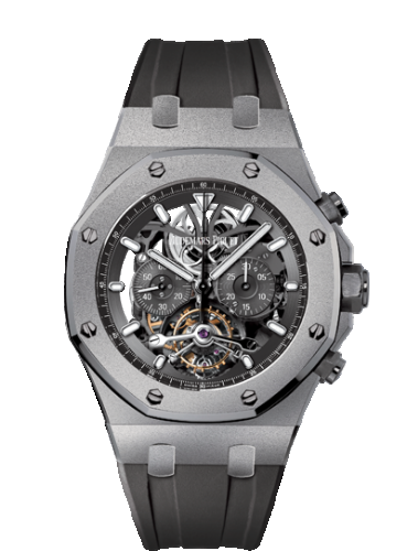 replica audemars piguet royal oak tourbillon-titanium 26347ti.oo.d004cr.02 watches