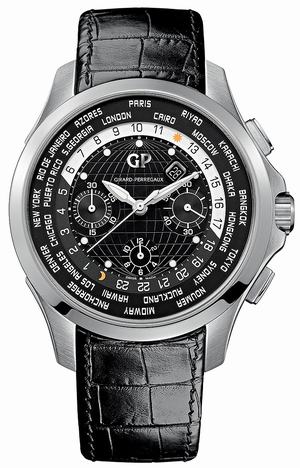 replica girard perregaux world time chrono-steel 49700 11 631 bb6b watches