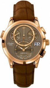 replica glashutte pano series panomaticchrono-rose-gold 95 01 14 01 04 watches
