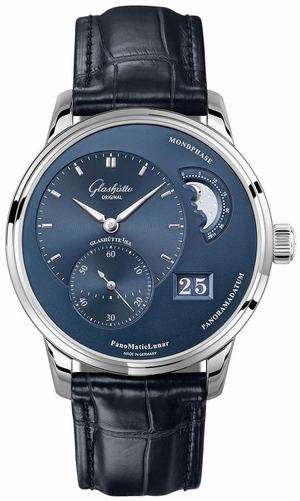 replica glashutte pano series panomaticlunar-steel 1 90 02 46 32 35 watches