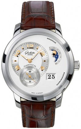 replica glashutte pano series panomaticlunar-xl-white-gold 90 02 31 14 05 watches