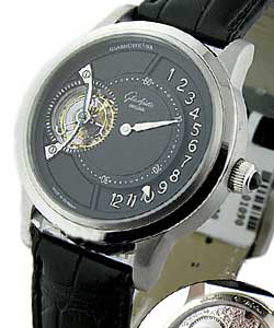 replica glashutte pano series panomatictourbillon-platinum 46 02 03 03 04 watches