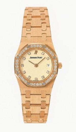 replica audemars piguet royal oak ladys rose-gold-with-diamonds 66600or.zz.0722or.01 watches