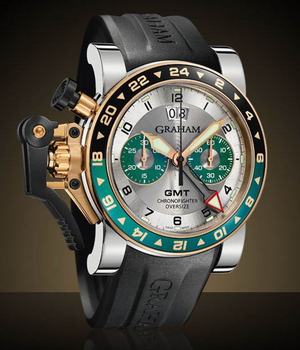 Replica Graham Chronofighter Oversize-GMT 2OVGG.S06A