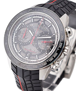 Replica Graham Silverstone RS Silverstone RS Skeleton 42mm Automatic in Steel with Black Ceramic Bezel 2STBC.B05A 2STBC.B05A