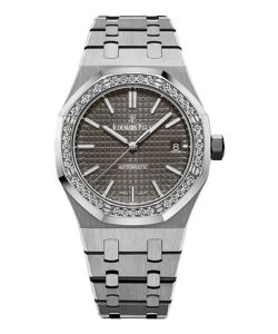 replica audemars piguet royal oak ladys steel-with-diamonds 15451st.zz.1256st.02 watches