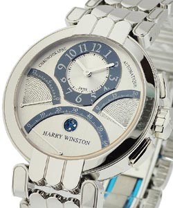 replica harry winston excenter collection chronograph 200 mcra39ww watches
