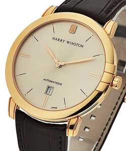replica harry winston midnight rose-gold 450/ma42rl.w1 watches