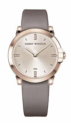 replica harry winston midnight rose-gold 450/lq32rl.w1 watches