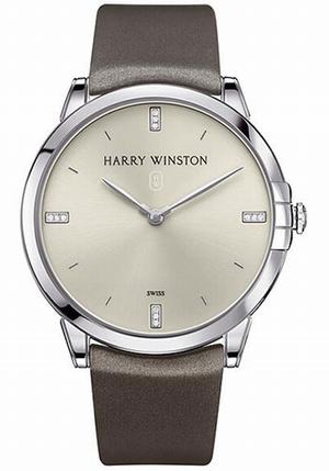 replica harry winston midnight white-gold 450/uq39wl.w watches