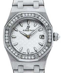 replica audemars piguet royal oak ladys steel-with-diamonds 67601st.zz.1210st.01 watches