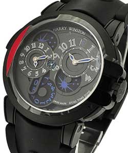 replica harry winston ocean dual time ocean dual time black edition 400/matz44zkc.k2 400/matz44zkc.k2 watches