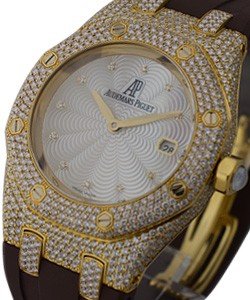 replica audemars piguet royal oak ladys yellow-gold-with-diamonds 67605ba.zz.d080su.01 watches