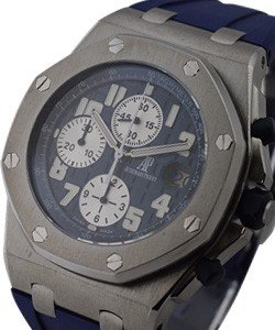 replica audemars piguet royal oak offshore chrono-steel-on-rubber 25721st.oo.blue_rubber_strap watches