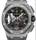 replica audemars piguet royal oak offshore tourbillon-titanium 26407ti.gg.a002ca.01 watches
