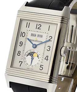 replica jaeger-lecoultre reverso grande-date-steel 3758420 watches