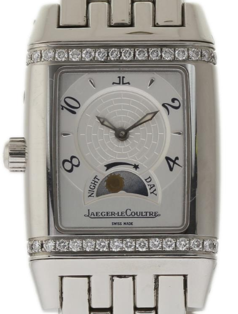 replica jaeger-lecoultre reverso ladies-steel-on-bracelet 296.8.74 watches