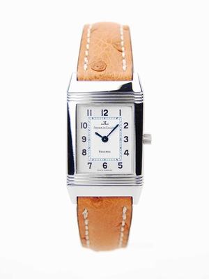 replica jaeger-lecoultre reverso ladies-steel-on-strap 260.8.08 watches